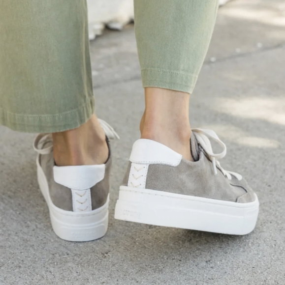 NIB Soludos Ibiza Platform, Sage Green, Size 8.5 - Picture 3 of 9